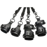 Master Series All Access (Vegan Leather) – Bed Restraint Kit > Bondage Gear > Bed Restraints - Tophatter Daily Deals