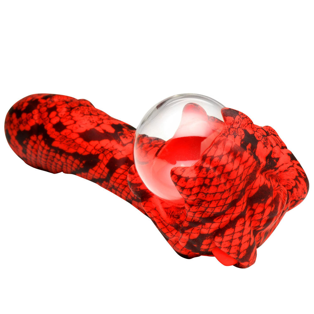 Creature Cocks Cobra (Black and Red) – USB Rechargeable 18.5 cm Fantasy Vibrator > Vibrators > Unconventional - Tophatter Daily Deals