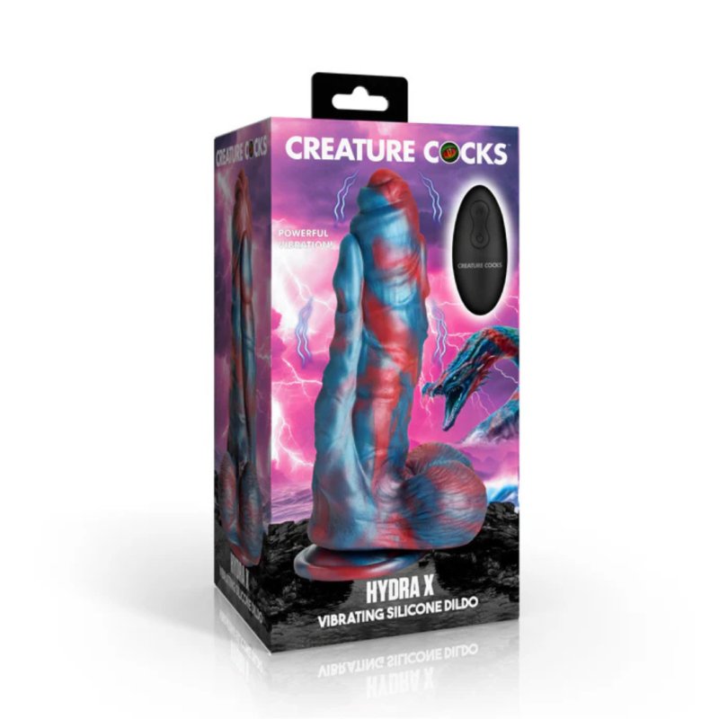 Creature Cocks Hydra X – Vibrating Silicone Dildo > Dildos > Fantasy - Tophatter Daily Deals