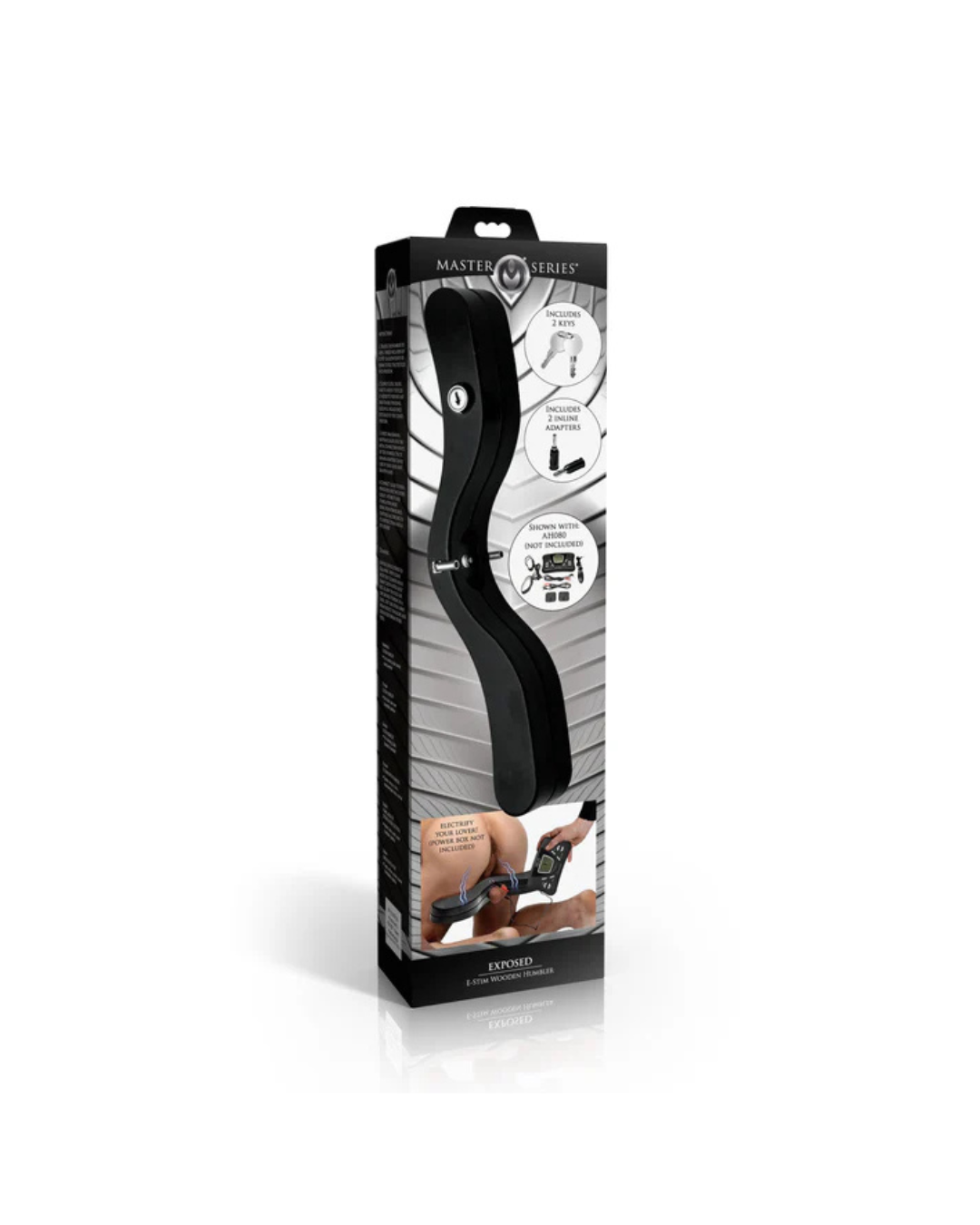 Master Series Exposed E Stim Wooden Humbler E-STIM TOYS - Tophatter Daily Deals