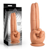 Master Series The Pleaser – 23.6 cm Double Finger Dildo > Dildos > Other Dildos - Tophatter Daily Deals