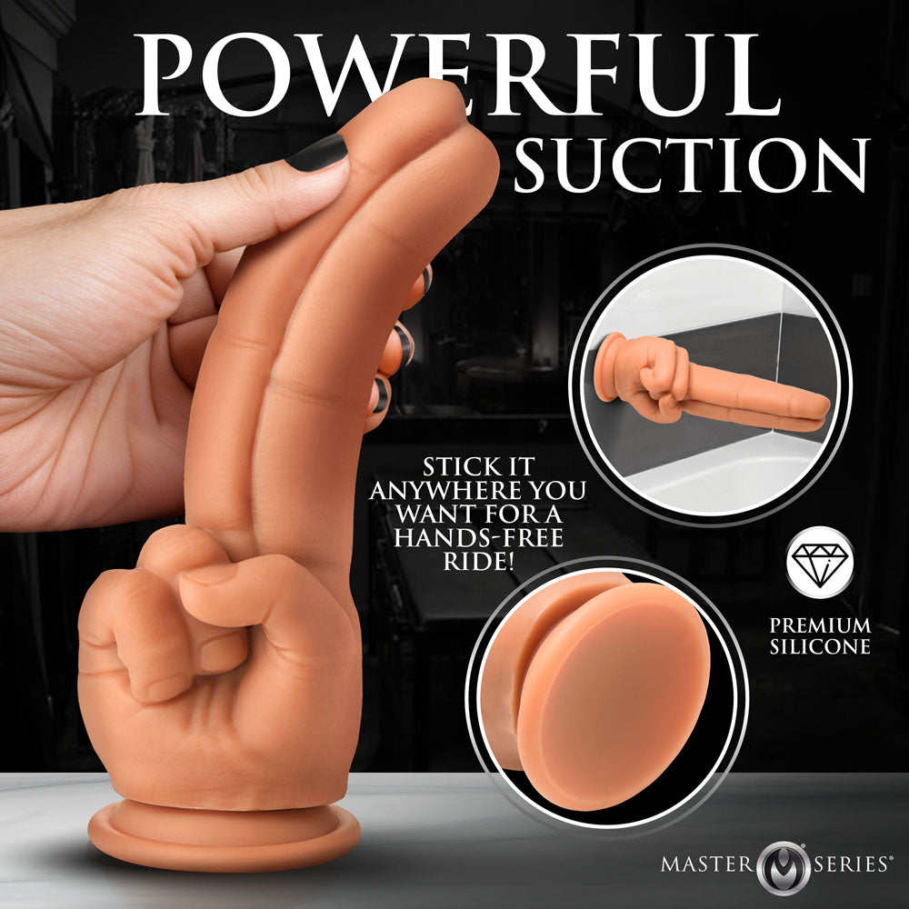 Master Series The Pleaser – 23.6 cm Double Finger Dildo > Dildos > Other Dildos - Tophatter Daily Deals
