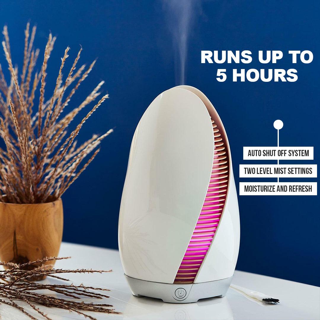 Electric Diffusers for Essential Oils - Ultrasonic Essential Oil Aroma Diffuser Portable Air Mist Humidifier Purifier Apparel & Accessories - Tophatter Daily Deals
