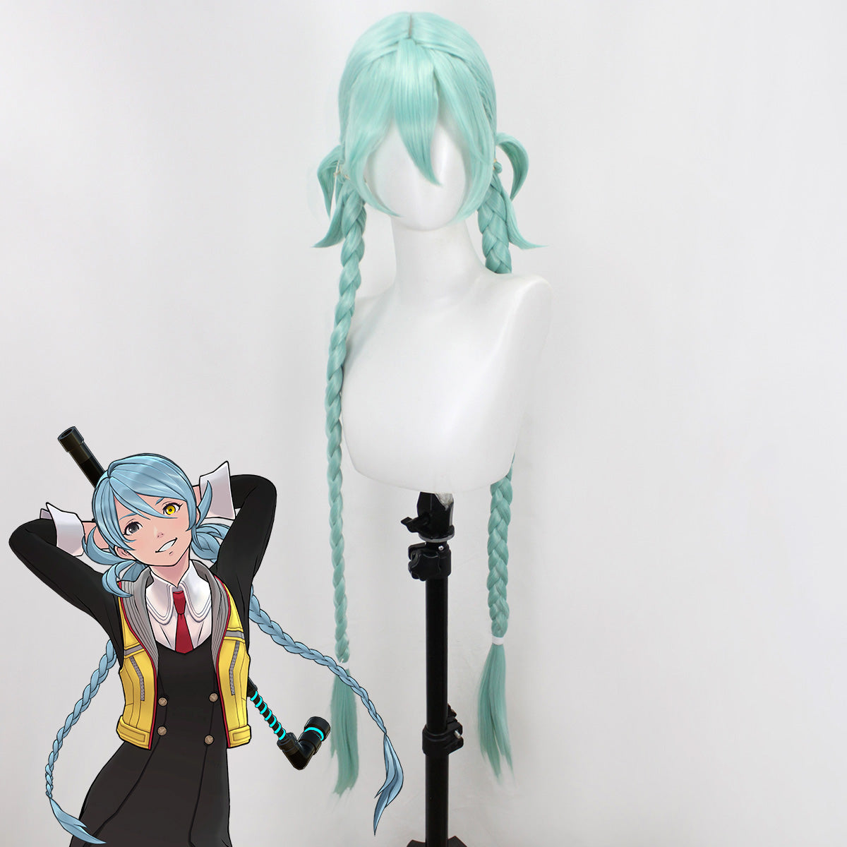 AI: The Somnium Files - nirvanA Initiative Mizuki Blue Cosplay Wig Wig - Tophatter Daily Deals