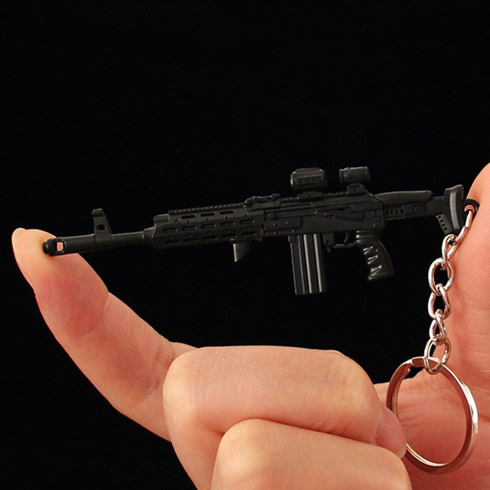 14 in 1 Keychain of Advanced Morden Gun With Accessories - Tophatter Daily Deals