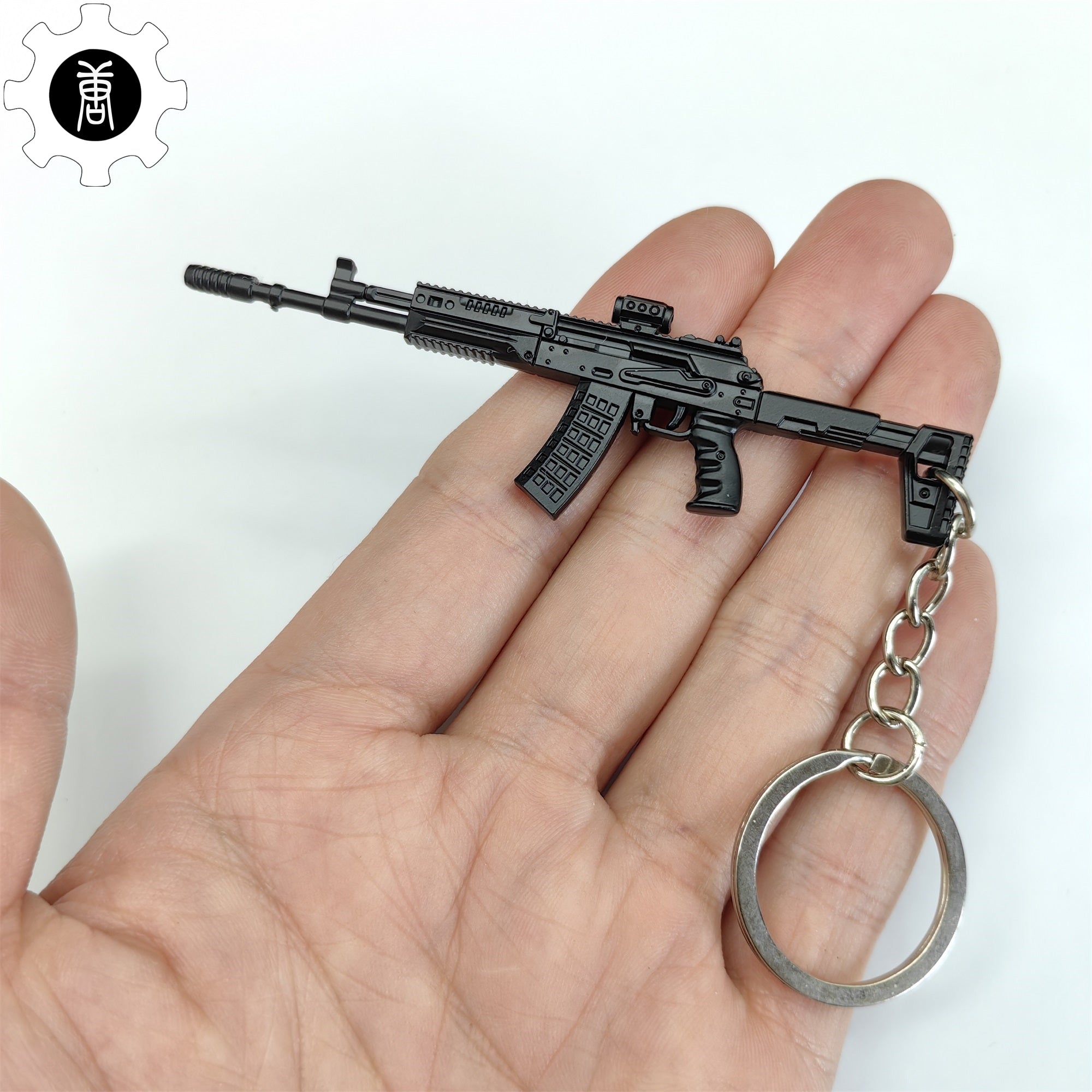Metal AK308 Mini Game Gun Model Keychain Keychain - Tophatter Daily Deals