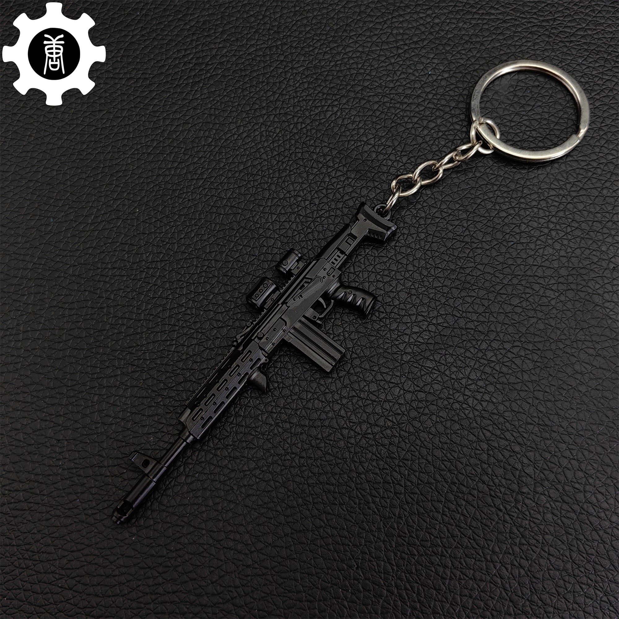 Metal AK308 Mini Gun Model Keychain Backpack Pendant - Tophatter Daily Deals