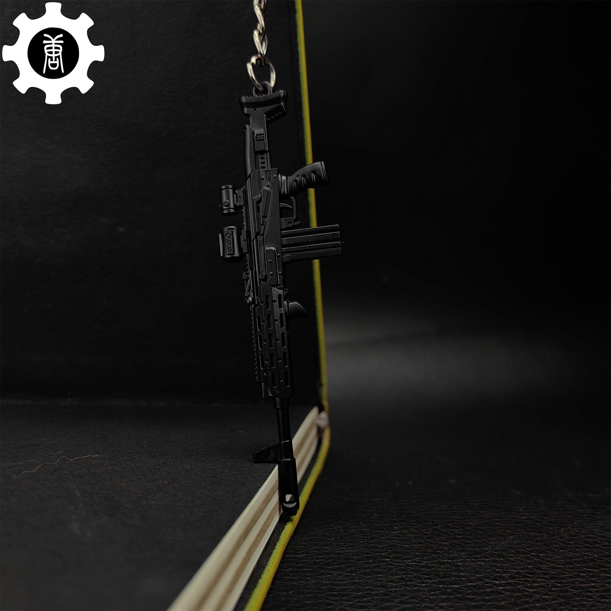 Metal AK308 Mini Gun Model Keychain Backpack Pendant - Tophatter Daily Deals