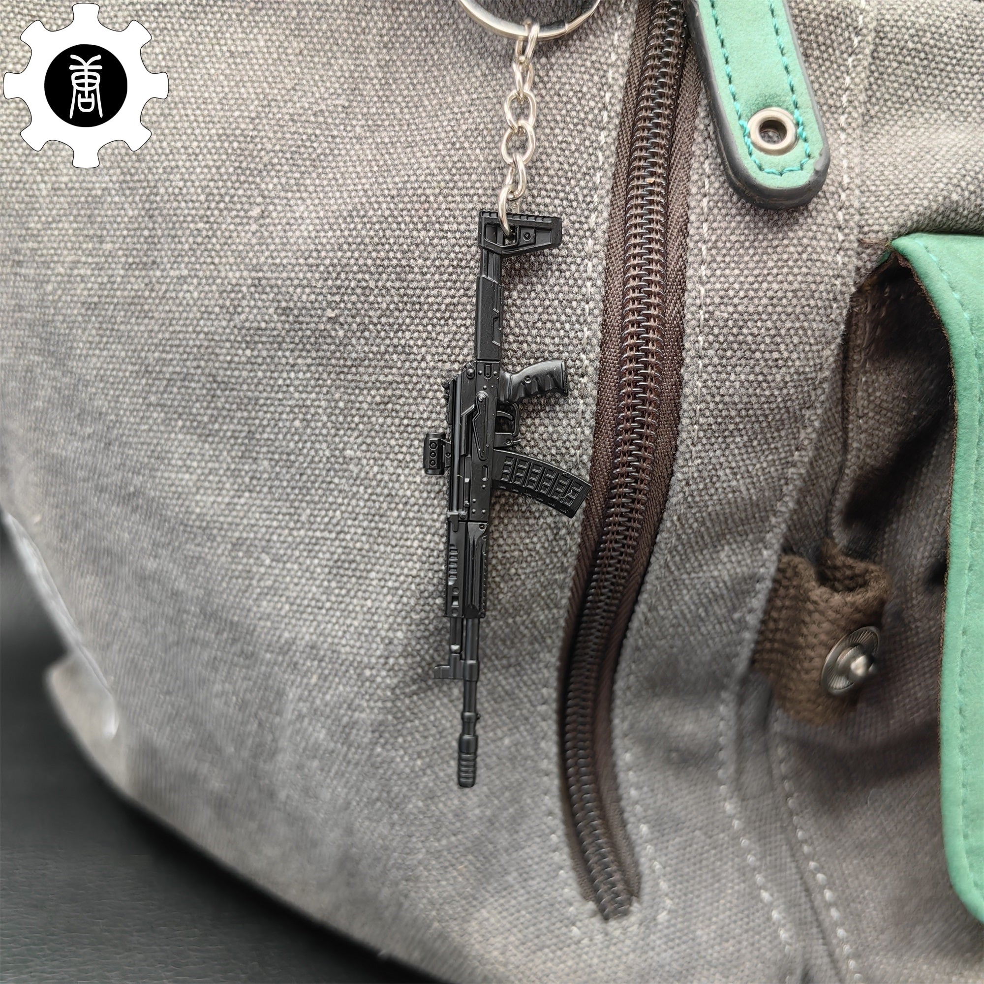 Metal AK308 Mini Game Gun Model Keychain - Tophatter Daily Deals