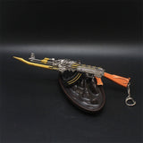 AK47 Fire Kylin Rifle Miniature Metal Gun 17CM/6.7" - Tophatter Daily Deals