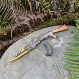 AK47 Fire Kylin Rifle Miniature Metal Gun 17CM/6.7" - Tophatter Daily Deals