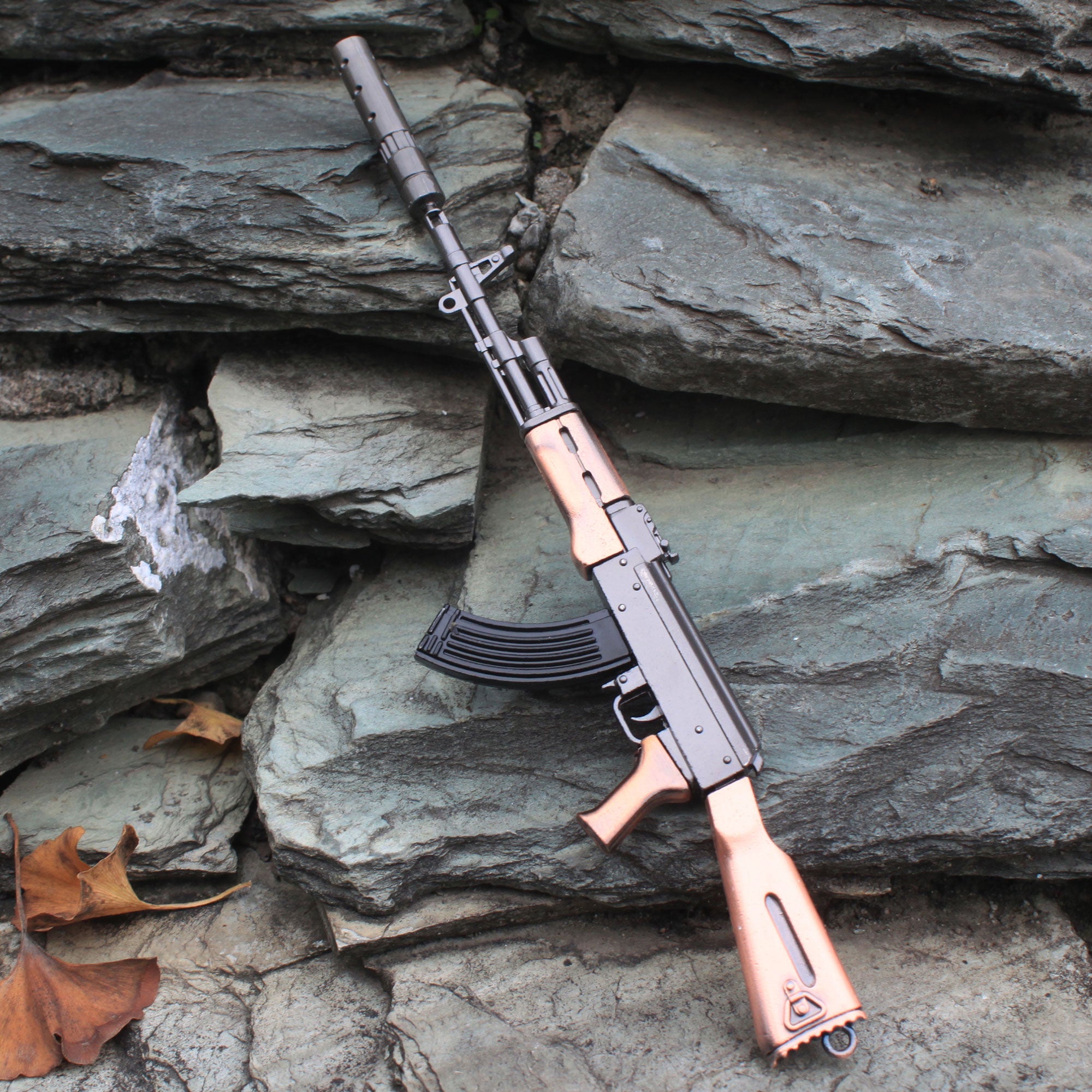 AK47 Metal Miniature 17CM/6.7