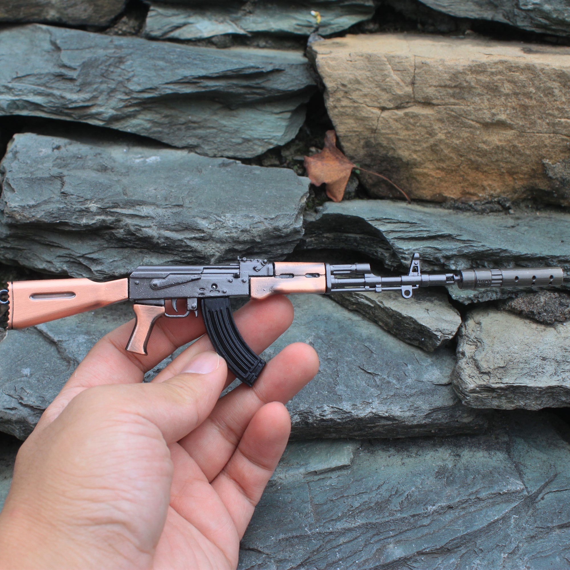 AK47 Metal Miniature 17CM/6.7" AK47 Only - Tophatter Daily Deals