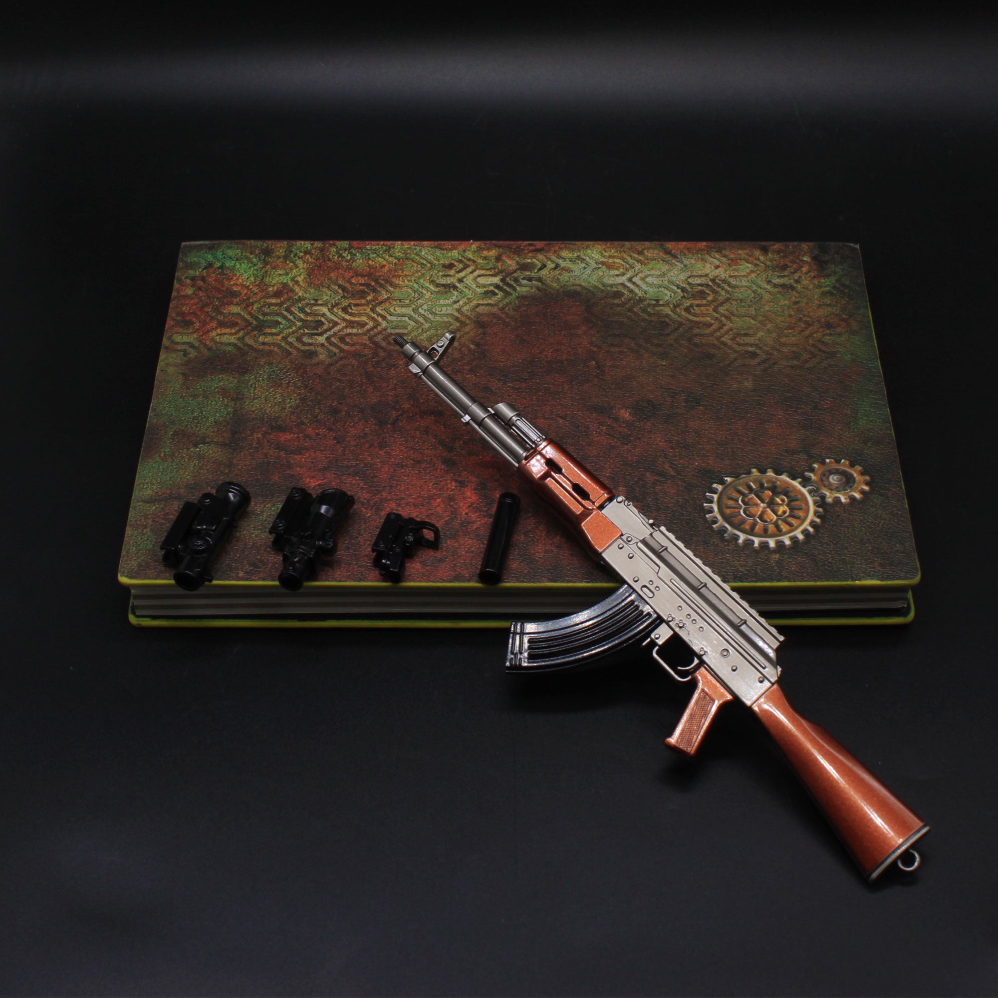AK47 Miniature Metal AKM Gun17CM/6.7" - Tophatter Daily Deals
