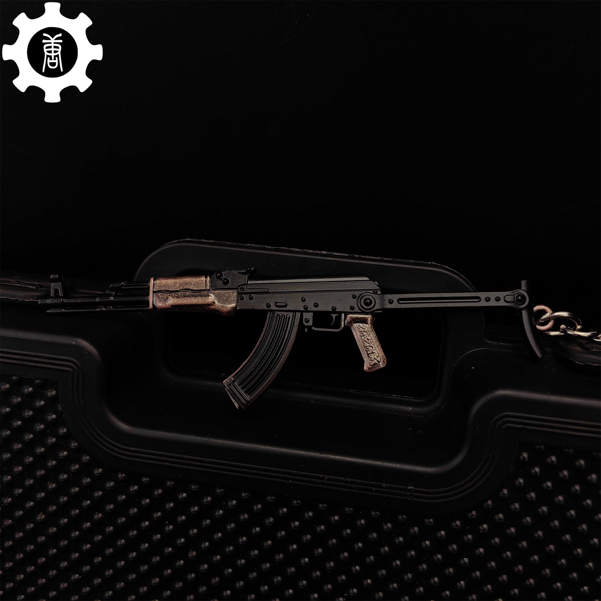 21 in 1 World Famous Assault Rifle Gun Keychain Metal Pendant For Military Hobby AK47-S - Tophatter Daily Deals