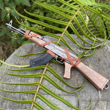 AK-47 Metal Miniature Avtomat Rifle 17.5CM/6.8" - Tophatter Daily Deals