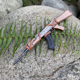 AK-47 Metal Miniature Avtomat Rifle 17.5CM/6.8" - Tophatter Daily Deals