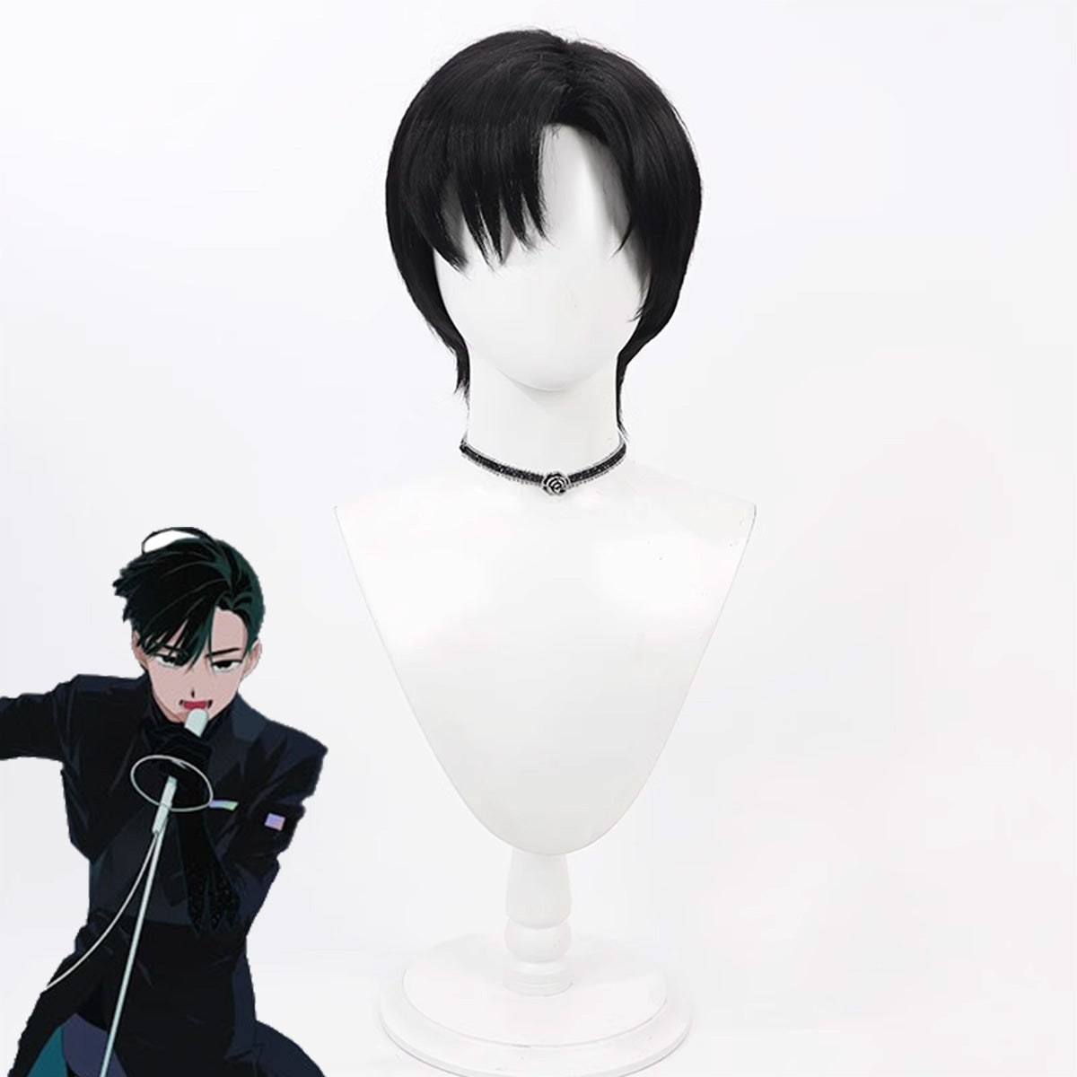 ALIEN STAGE Ivan Black Cosplay Wig Wig - Tophatter Daily Deals