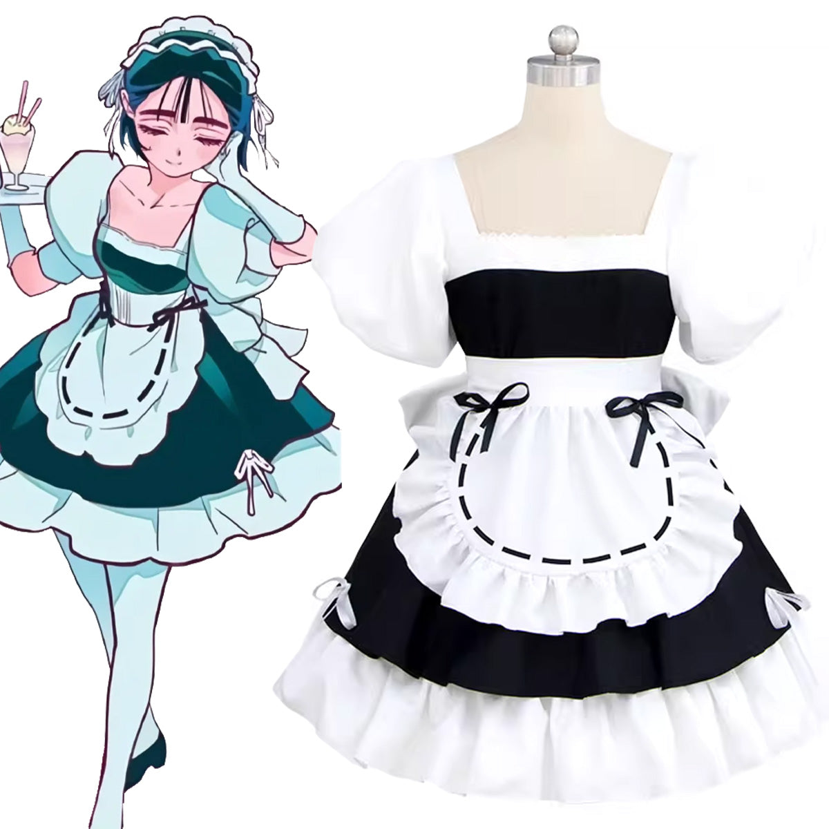 ALIEN STAGE Sua Maid Cosplay Costume Costume - Tophatter Daily Deals