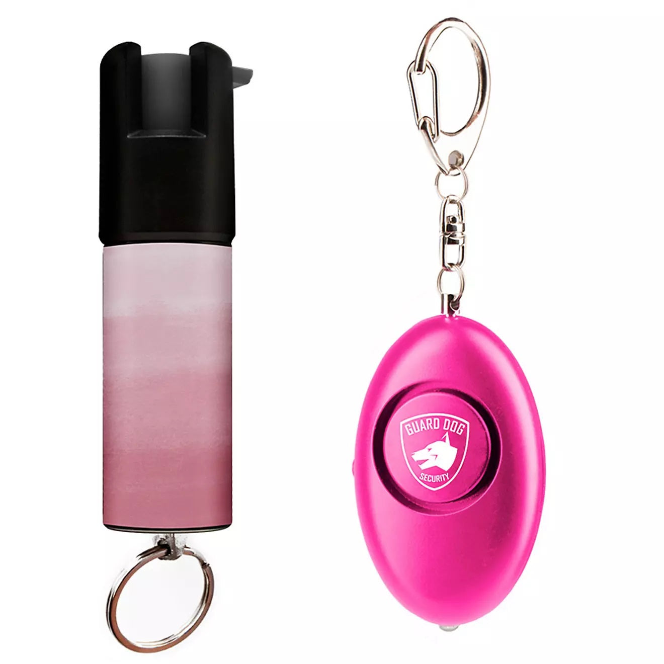 Self Defense Security Personal Alarm and Pepper Spray Combo - Tophatter's Guns'N'Weapons Store Collectible Weapons - Tophatter Daily Deals