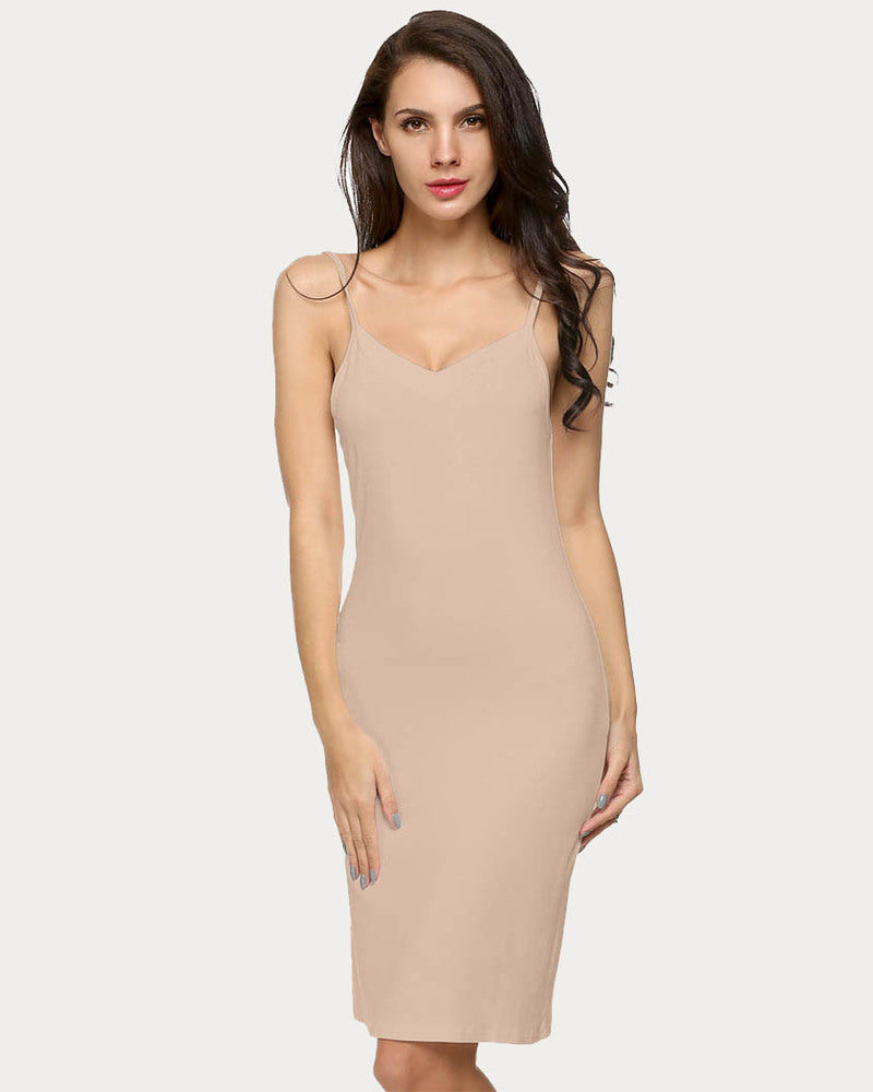 Print Full Slips Chemise Dress Nude Sleepwears-nightgowns - Tophatter Daily Deals
