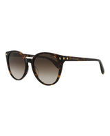 Alexander McQueen Round-Frame Acetate Sunglasses Sunglasses - Tophatter Daily Deals