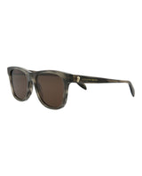 Alexander McQueen Square-Frame Acetate Sunglasses Sunglasses - Tophatter Daily Deals