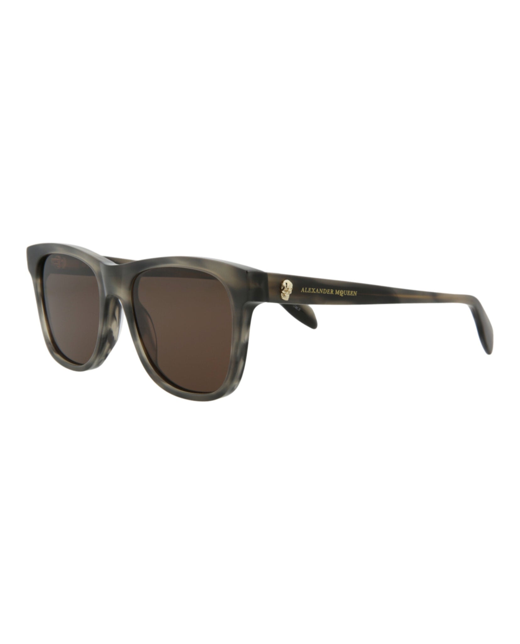 Alexander McQueen Square-Frame Acetate Sunglasses Sunglasses - Tophatter Daily Deals