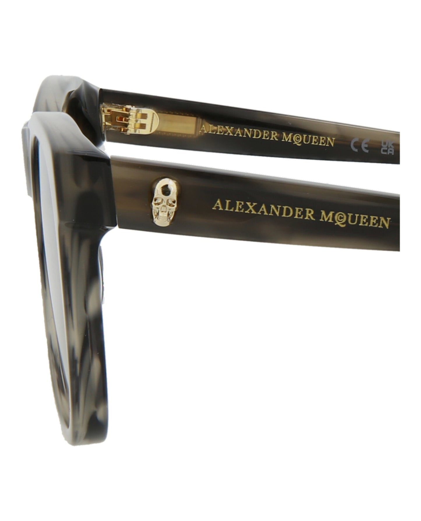 Alexander McQueen Square-Frame Acetate Sunglasses Sunglasses - Tophatter Daily Deals