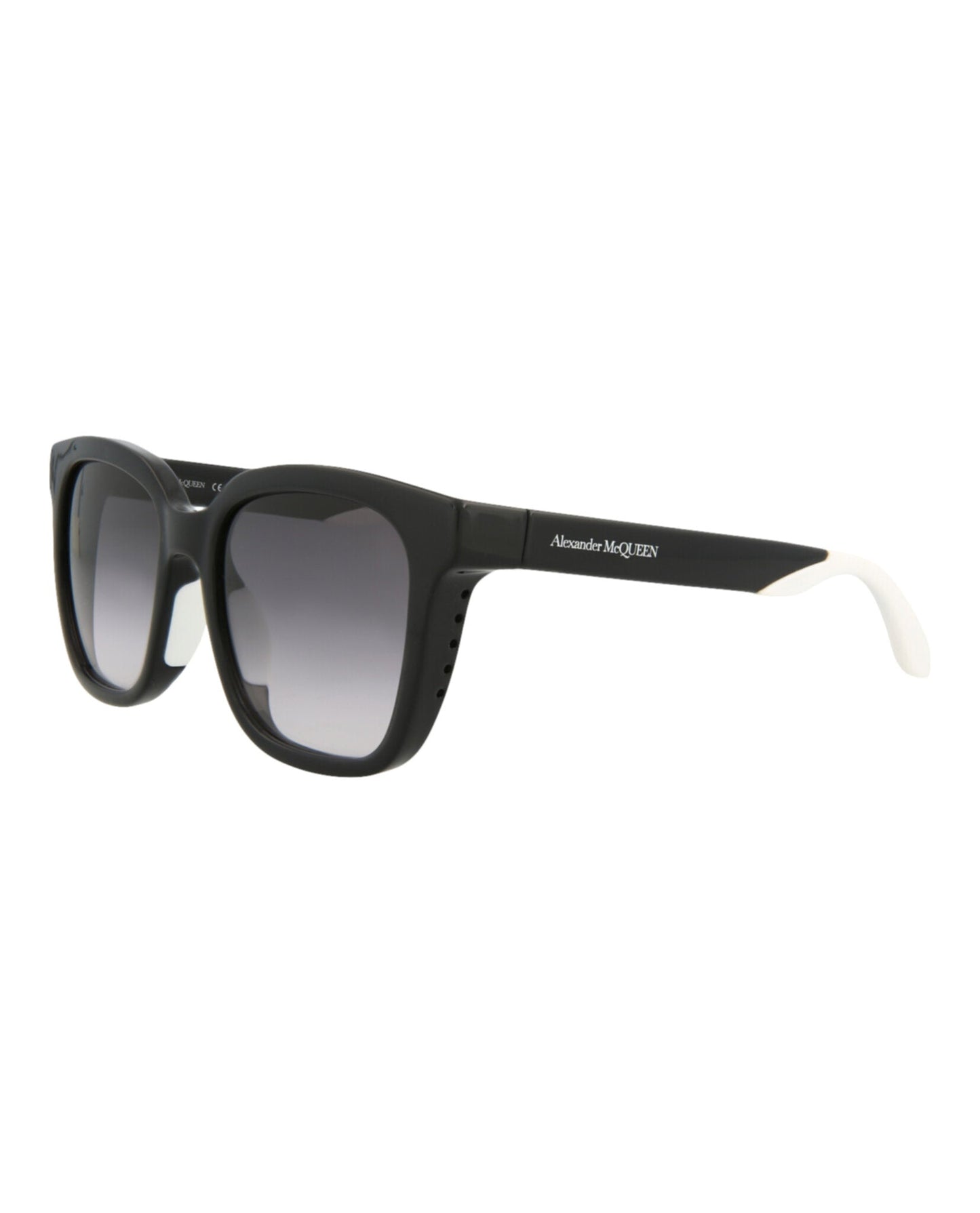 Alexander McQueen Square-Frame Injection Sunglasses Sunglasses - Tophatter Daily Deals