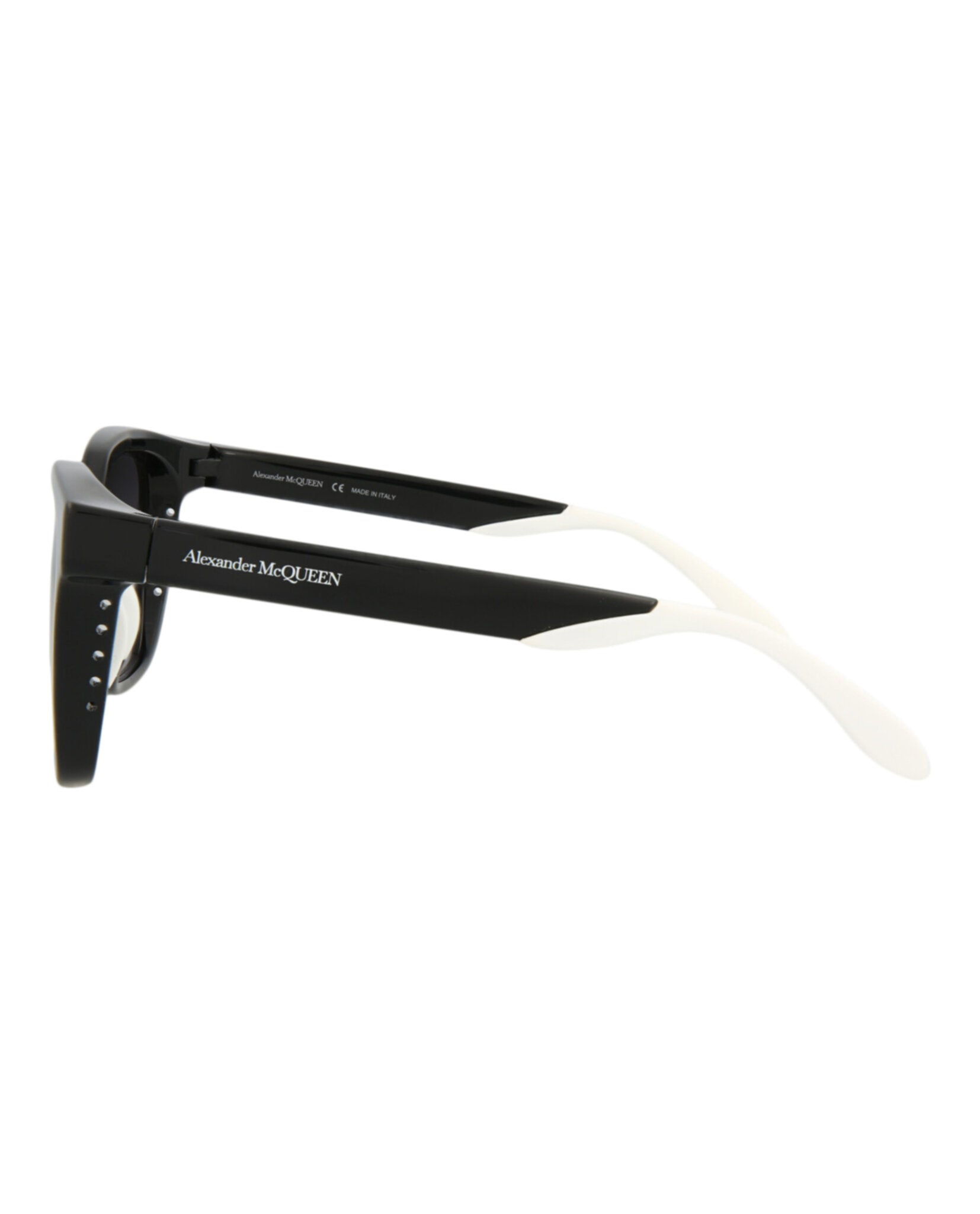 Alexander McQueen Square-Frame Injection Sunglasses Sunglasses - Tophatter Daily Deals