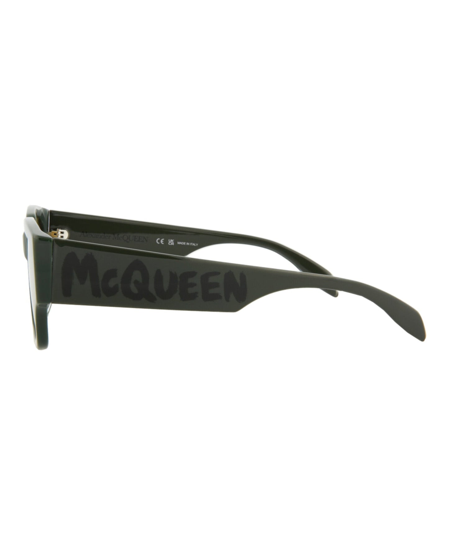 Alexander McQueen Square/Rectangle-Frame Acetate Sunglasses Sunglasses - Tophatter Daily Deals