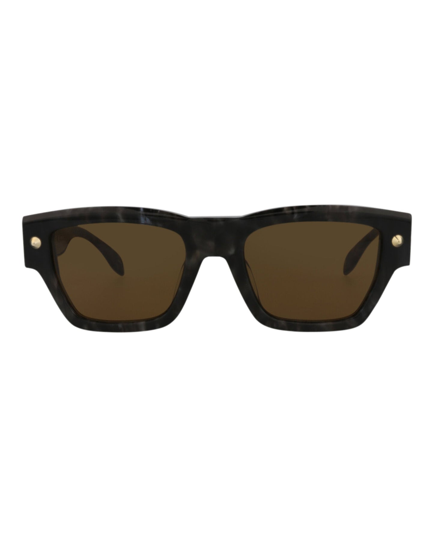 Alexander McQueen Square-Frame Recycled Acetate Sunglasses Black Sunglasses - Tophatter Daily Deals