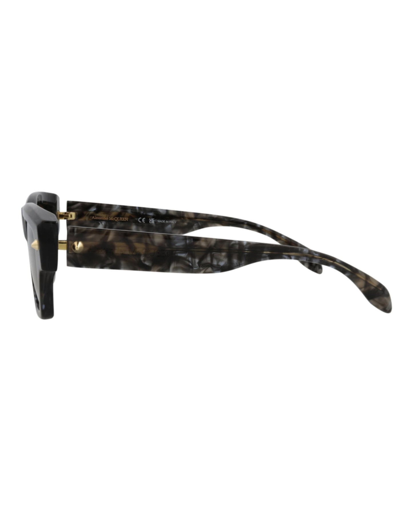 Alexander McQueen Square-Frame Recycled Acetate Sunglasses Sunglasses - Tophatter Daily Deals
