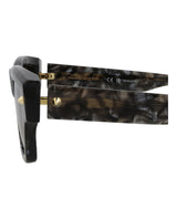 Alexander McQueen Square-Frame Recycled Acetate Sunglasses Sunglasses - Tophatter Daily Deals