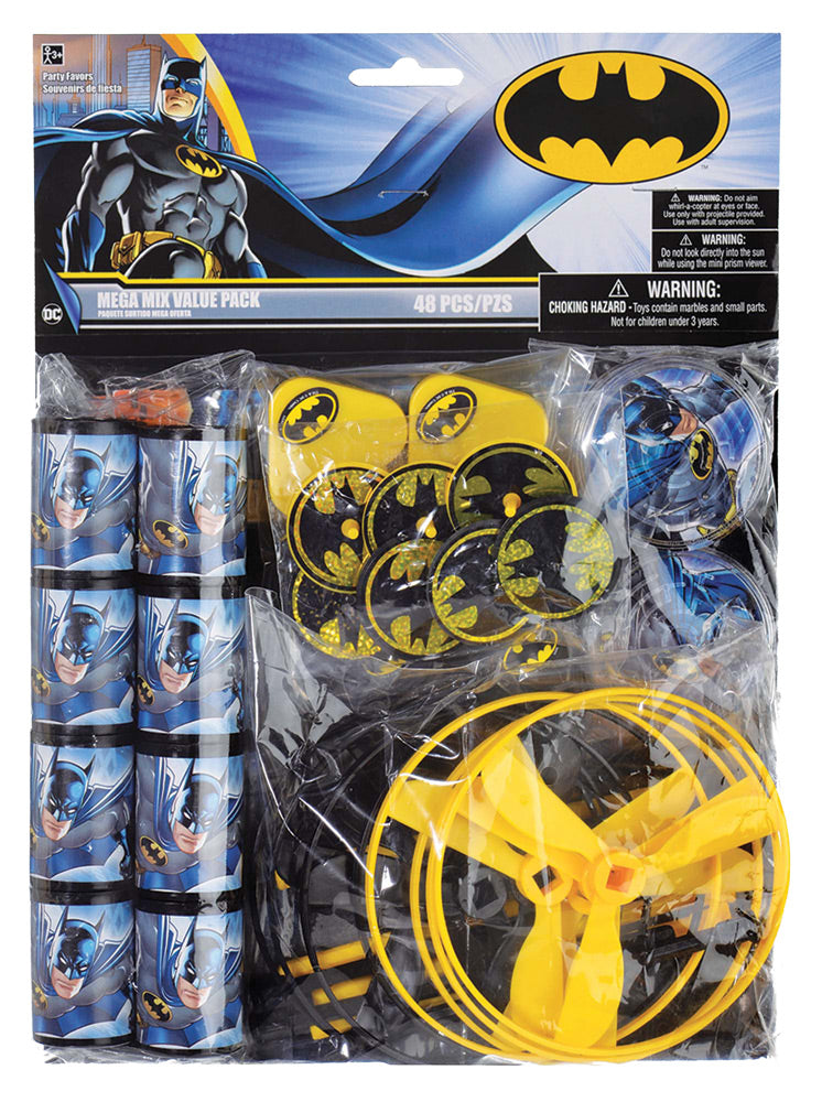 Batman Value Pack Favor Value Pack Superhero Halloween Costumes - Tophatter Daily Deals