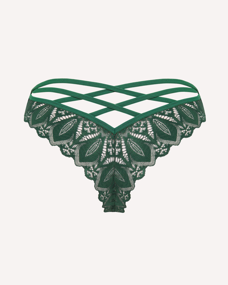 Cheeky Lace Criss Cross Panties Lingeries-panties - Tophatter Daily Deals