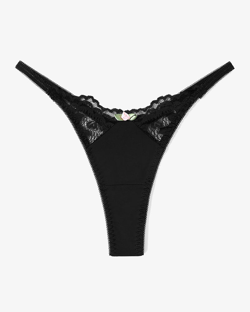 G-String Thongs Black Lingeries-panties - Tophatter Daily Deals