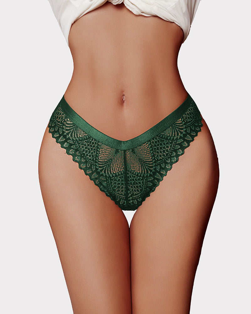 Lace Rhinestone Panty Lingeries-panties - Tophatter Daily Deals