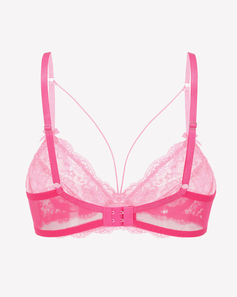Lace Unlined Strappy Bras Lingerie Sets-Bras - Tophatter Daily Deals