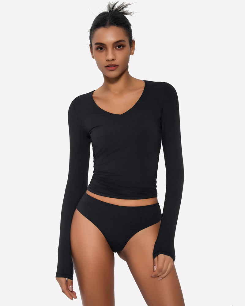Sweetheart Neck Y2k Top with Panties Sets Lingeries-Crop tops - Tophatter Daily Deals