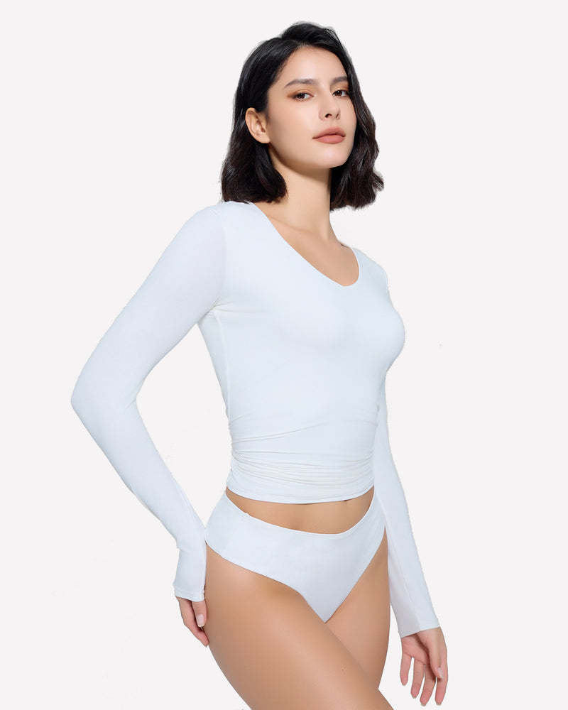 Sweetheart Neck Y2k Top with Panties Sets Lingeries-Crop tops - Tophatter Daily Deals