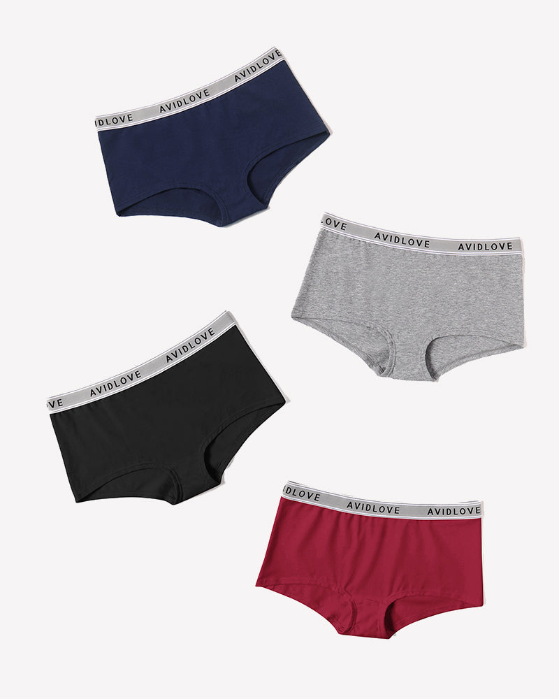 Cotton Panties Full Coverage Shorts Lingeries-panties - Tophatter Daily Deals