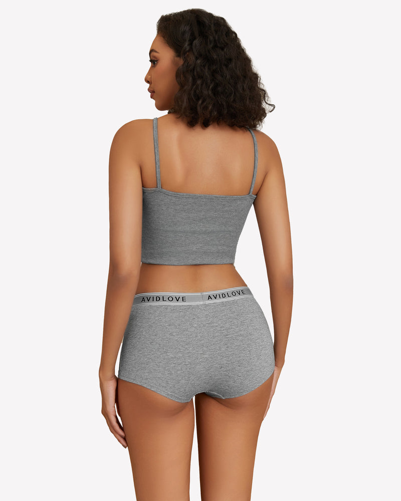 Cotton Panties Full Coverage Shorts Lingeries-panties - Tophatter Daily Deals