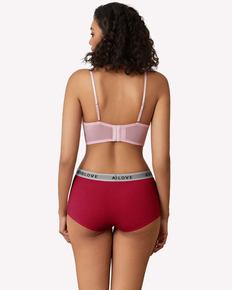 Cotton Panties Full Coverage Shorts Lingeries-panties - Tophatter Daily Deals