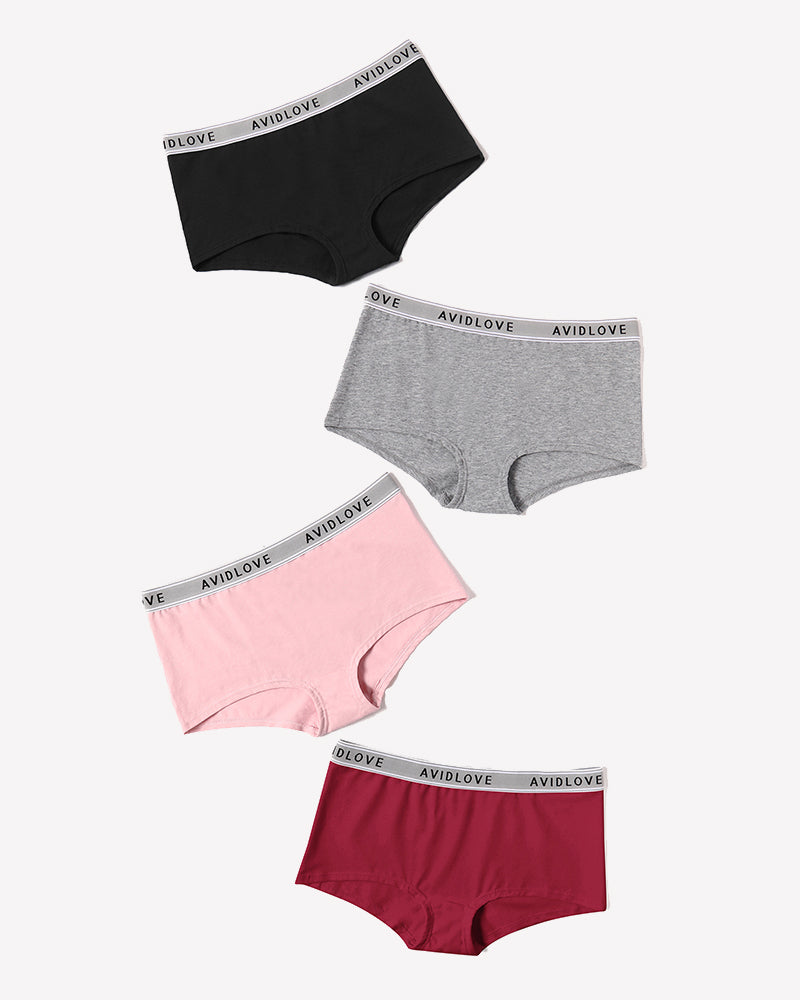 Cotton Panties Full Coverage Shorts Lingeries-panties - Tophatter Daily Deals