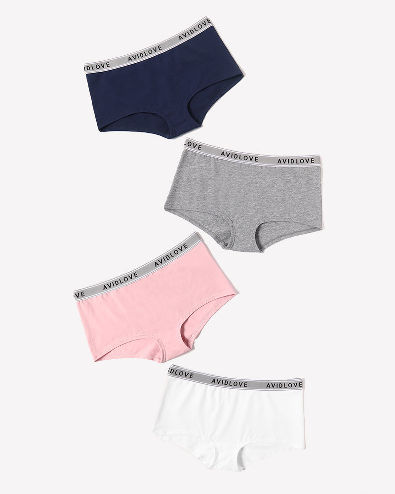 Cotton Panties Full Coverage Shorts Lingeries-panties - Tophatter Daily Deals