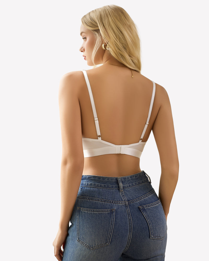Lace Wireless Bralette Bras Lingerie Sets-Bras - Tophatter Daily Deals
