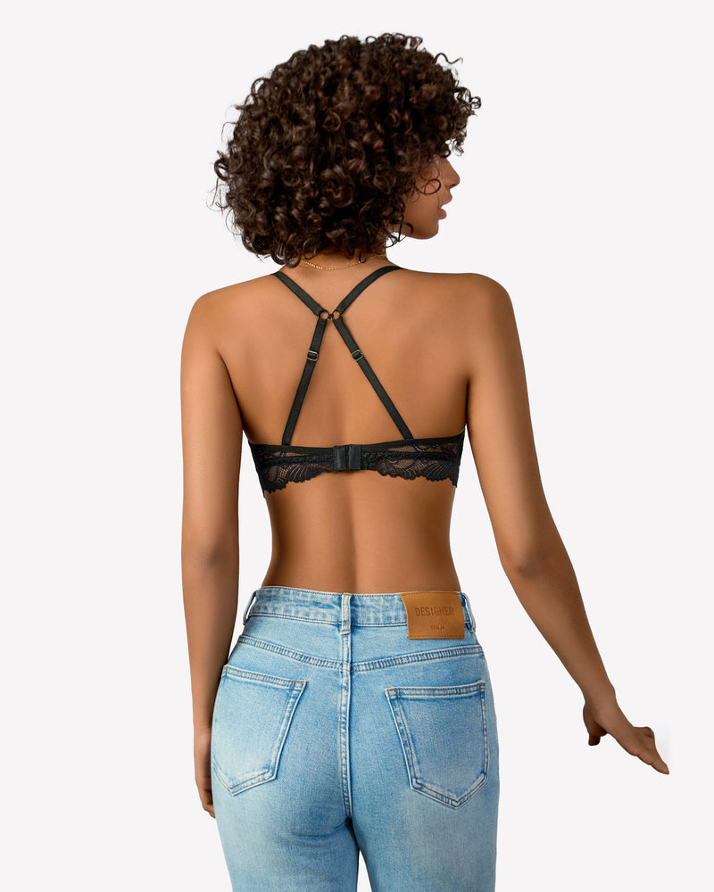 Lace Bra No Underwire Bralettes Lingerie Sets-Bras - Tophatter Daily Deals