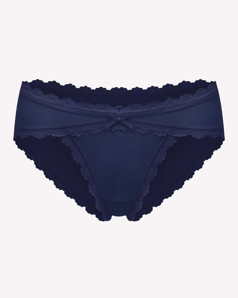 Cotton Panties Lace Stretch Hipster Lingeries-panties - Tophatter Daily Deals
